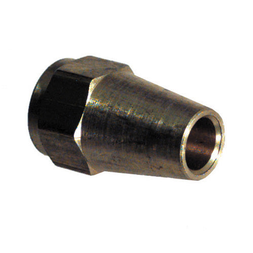 1/4 Inch Brass SAE 45 Degree Flare Tube Nut - Long