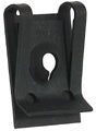 #8-18 Wide Range Foldover U-Type Nut Black