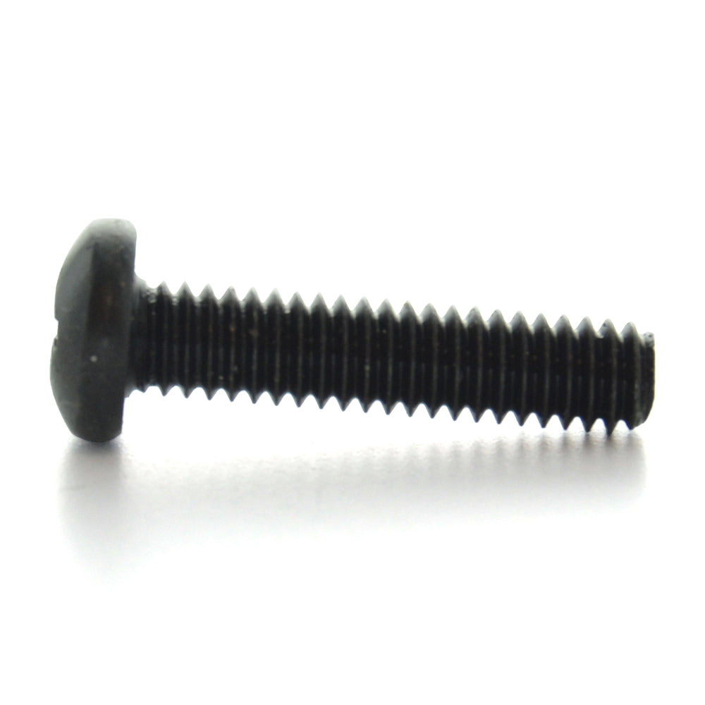 #8-32 x 3/8 Inch Coarse Black Oxide Steel #2 Phillips Drive Pan Head Machine Screw