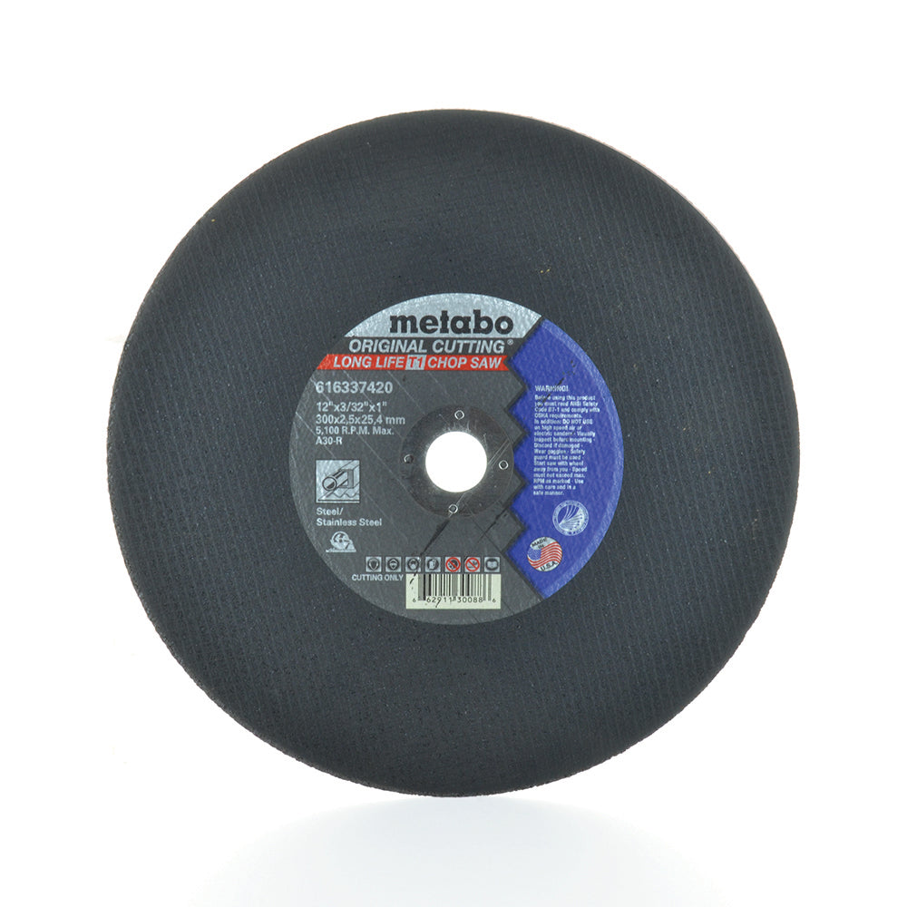 14 Inch x 1/8 Inch x 1 Inch A24N Grit Aluminum Oxide Type 1 Cut-Off-Wheel