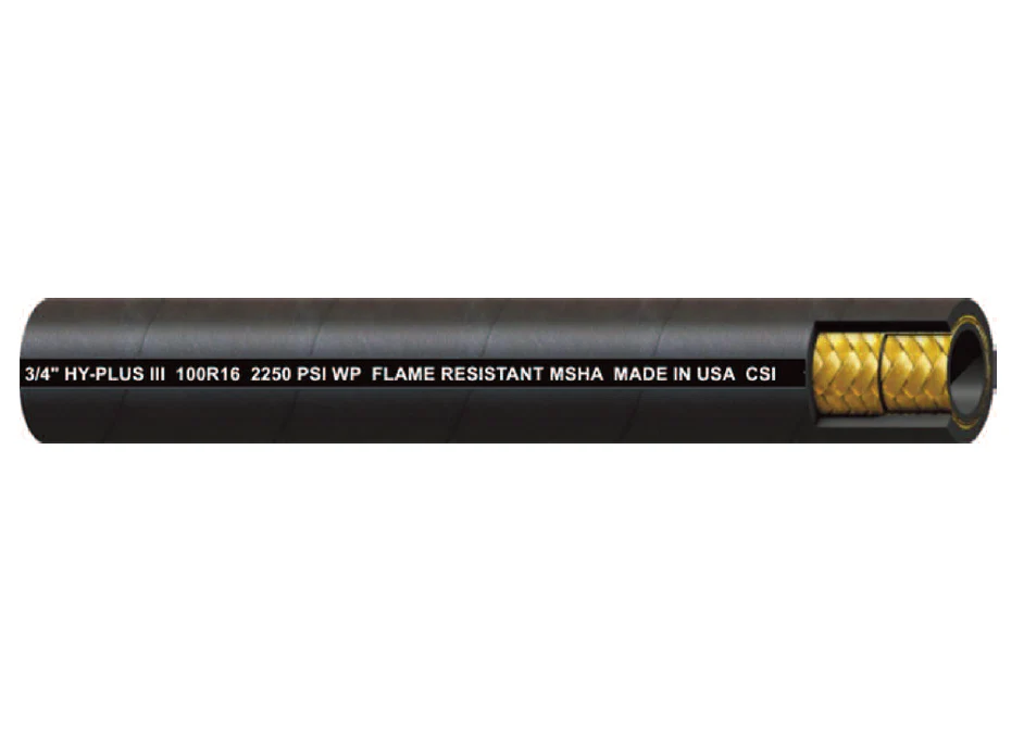 100R16/2SC Industrial / Agricultural 2-Wire Braided High Pressure Hydraulic Hose 1/2 inch - Sold Per Foot