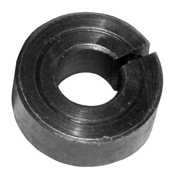 3/8 Inch Black Oxide Low Carbon Steel 1-Piece Shaft Collar