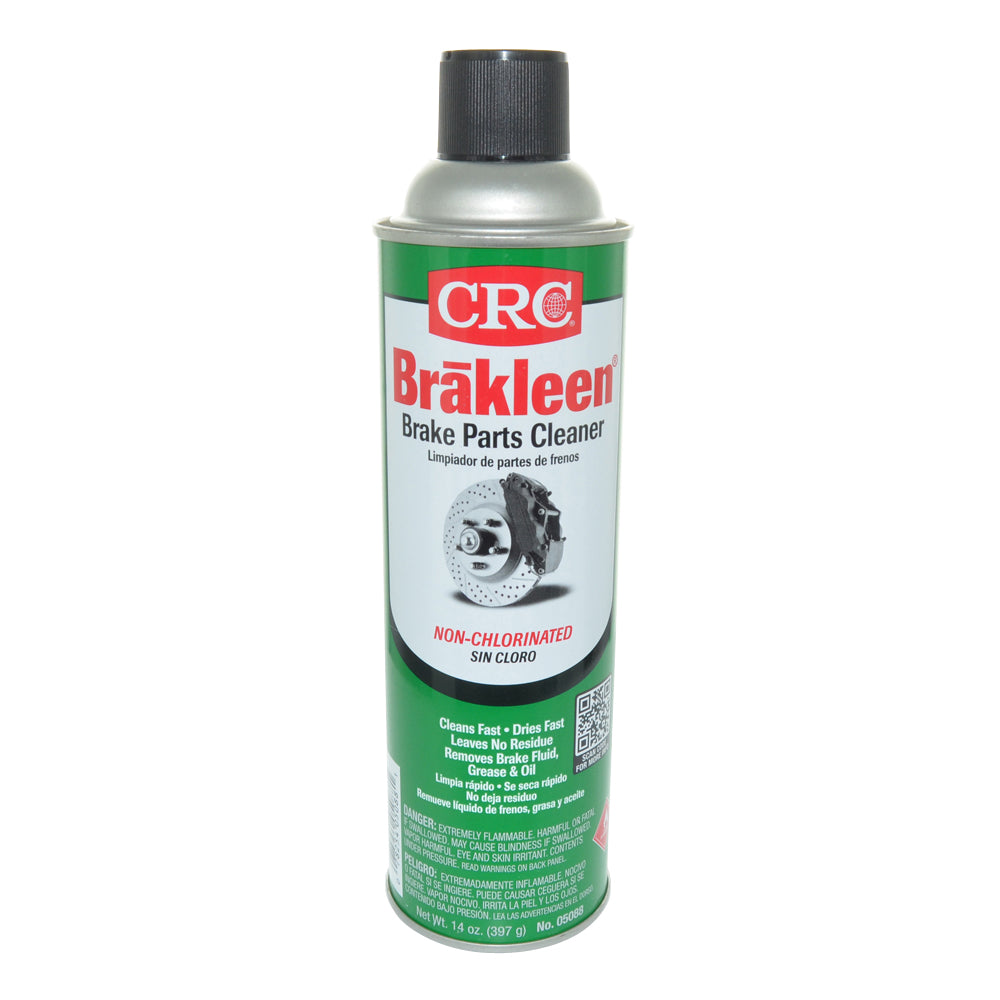 CRC Brakleen Non-Chlorinated Brake and Parts Cleaner Aerosol - Net Contents 14 oz