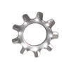 #6 Plain 410 Stainless Steel External Tooth Lock Washer