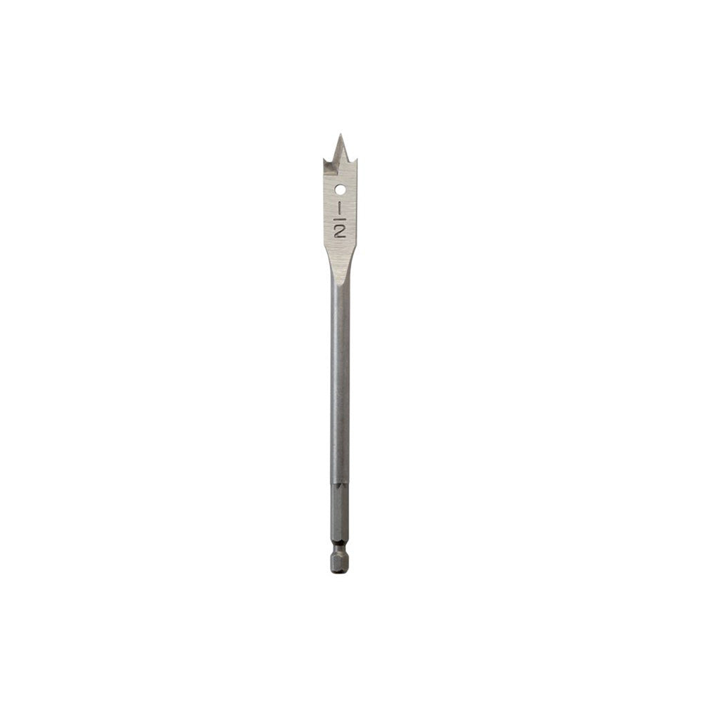 1/2 Inch x 6 Inch Milwaukee Flat Boring Wood Bit