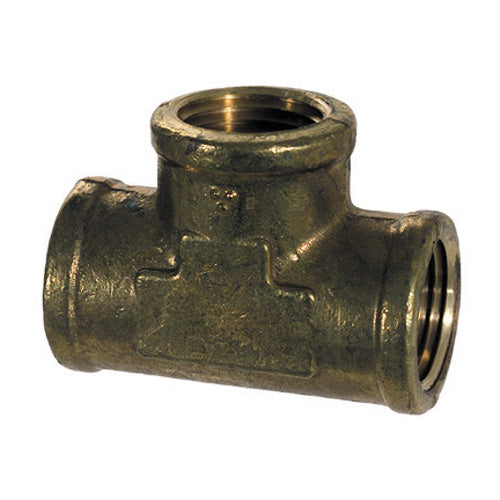 1/8 Inch Brass Pipe Female Tee
