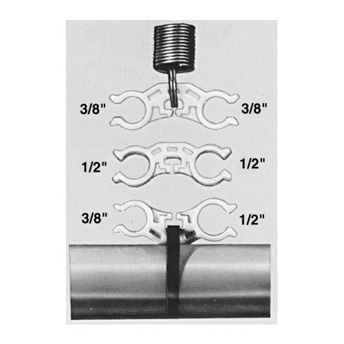 Hose/Cable Spiecer/Hngr1/2"X3/8" - Clearance