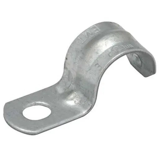 1/2 in. EMT 1-Hole Push-On Strap