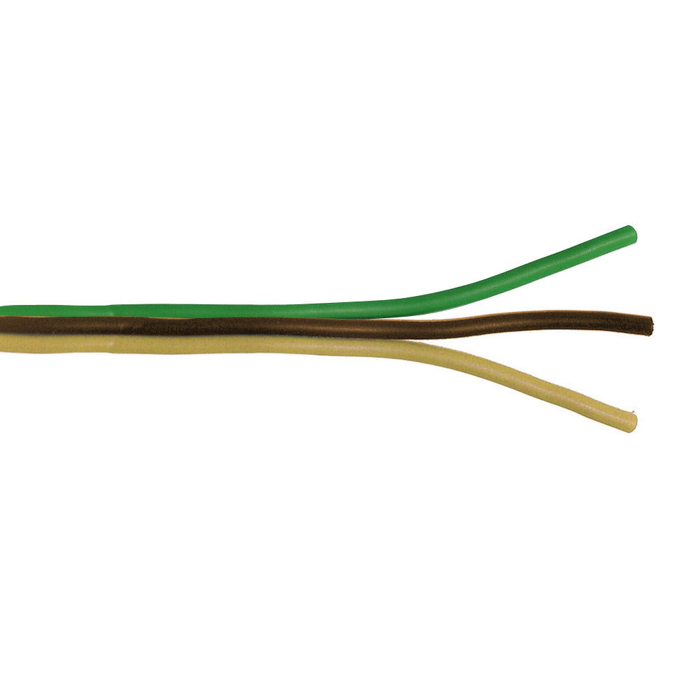 16 Awg 100 ft Spool Brown/Yellow/Green Parallel Bonded Primary Wire