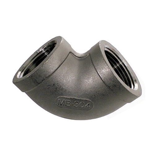 1-1/4" Schelule 40 NPT 304 Stainless Steel 90 Degree Elbow