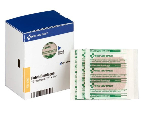 Plastic Band 1.5"X1.5" - 10 Per Box
