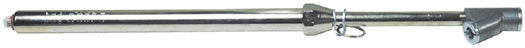 10 - 160 psi Chrome Plated Brass Heavy Duty Dual Foot Straight Service Tire Pressure Gauge