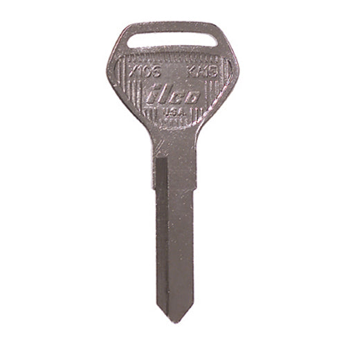 Metal Universal Key Blank - Kawasaki 1985 And Up Various Models - Clearance