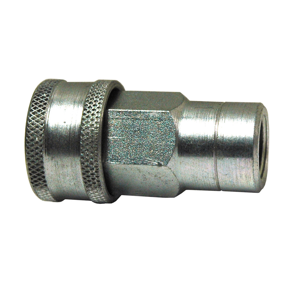 3/4 Inch Series A5600 Iso 'A' Interchange Hydraulic Service Coupler Steel