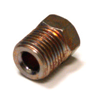 3/16 Inch x 7/16-24 Thread Inverted Flare Steel Brake Line Tube Nut