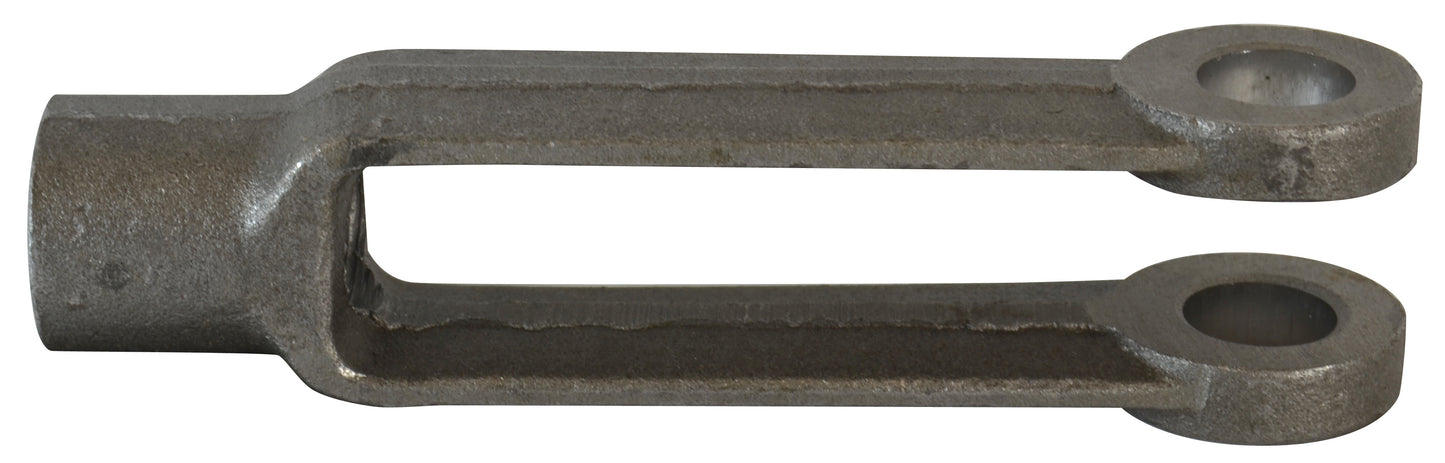 1/4-28 x 2 Inch Self-Colored Carbon Steel Forged Adjustable Yoke End