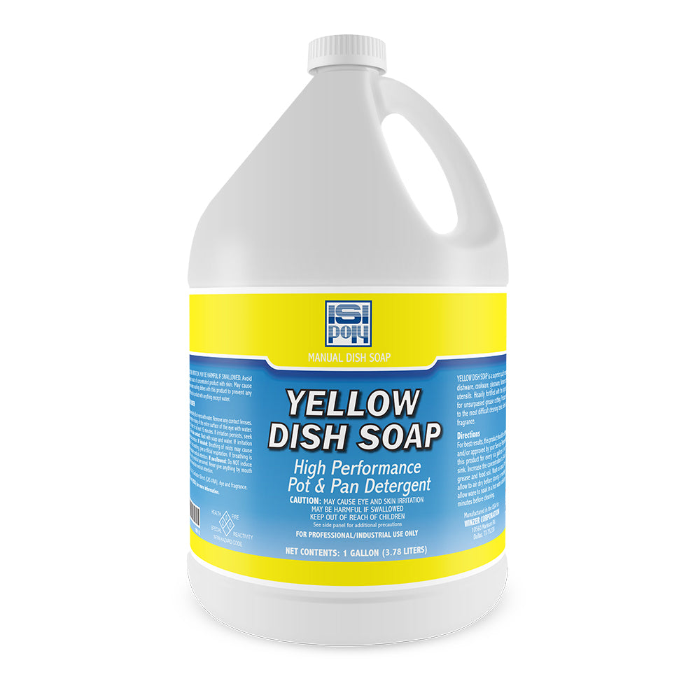 Fastserv Yellow Dish Soap - 1 Gallon Bottle - Clearance
