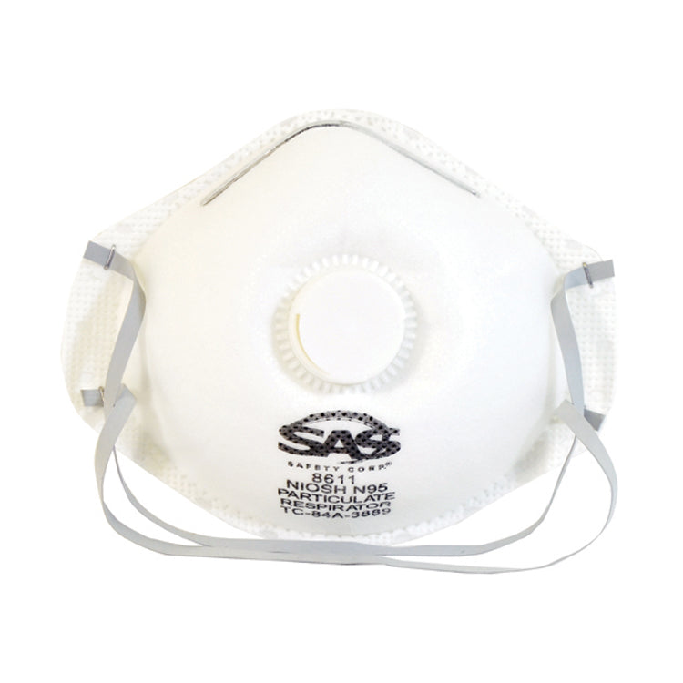 N95 Grade Valved Particulate Respirator - Pack of 10