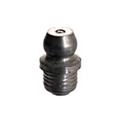 1/4 Inch Passivated Stainless Steel Straight Long Shank Vanguard Hydraulic Grease Fitting