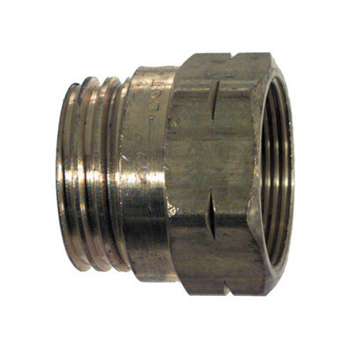 3/8 Inch Brass Spring Guard Nut - Sleeve Type Air Brake Couplers