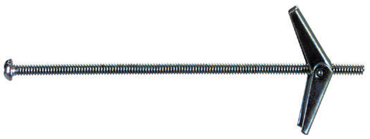 1/8 Inch x 2 Inch Zinc Plated Steel Toggle Bolt Anchor