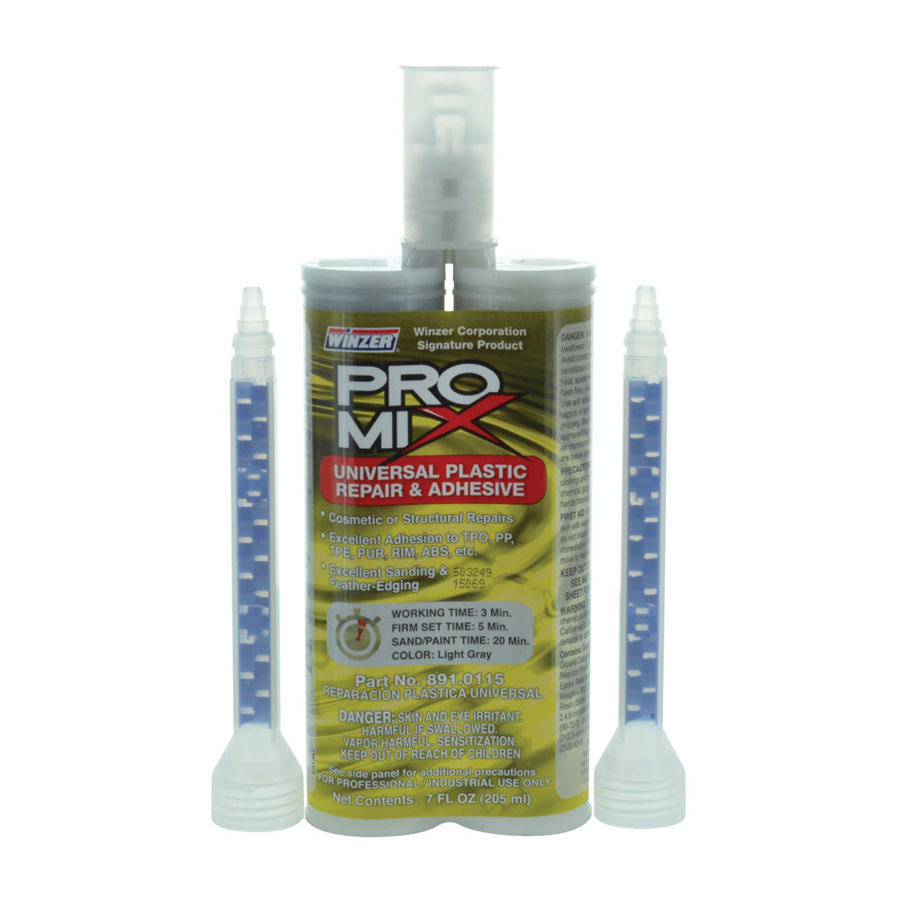 Winzer Pro-Mix Universal Plastic Repair and Adhesive - 7 Oz Net Wt.