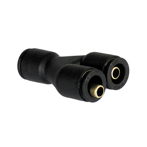 1/4 Inch Composite/Brass Legris D.O.T. Push-In Y Union
