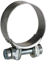 M18 17 mm x 19 mm Zinc-Plated Steel Band S Type High Pressure Hose Clamp