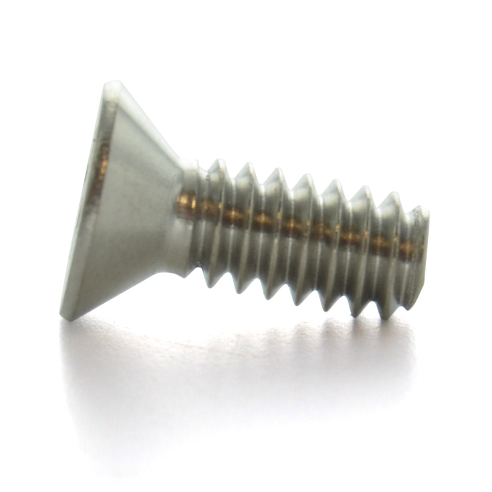 #8-32 x 1-1/4 Inch Coarse Plain 18-8 (A2) Stainless Steel #2 Phillips Drive Flat Countersunk Head Machine Screw
