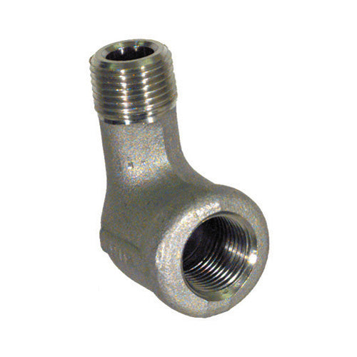 1" Schedule 40 NPT 316 Stainless Steel 90 Degree Street Elbow