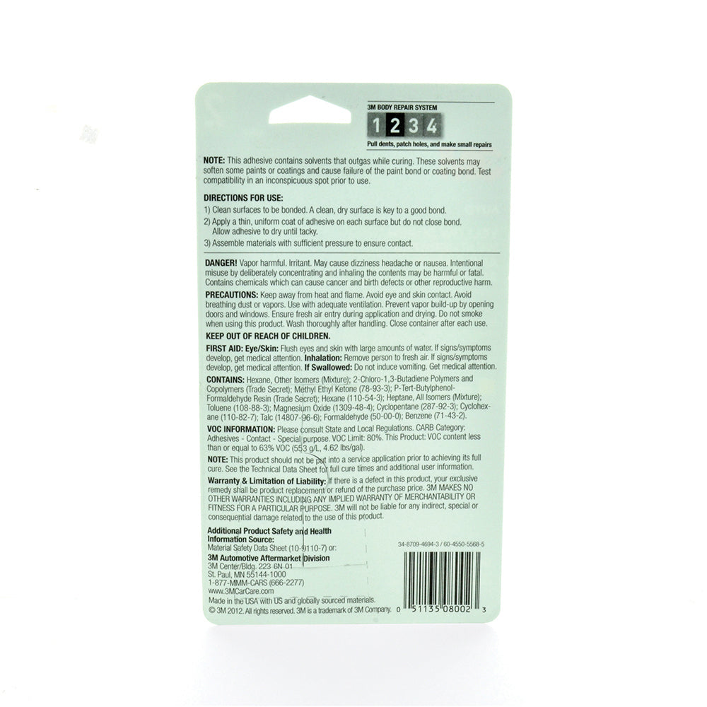 3M 2 Fl oz Super Weatherstrip Adhesive Yellow