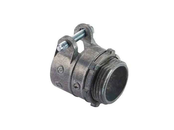 Flex Squeeze Connector- 3/4 In- Zinc