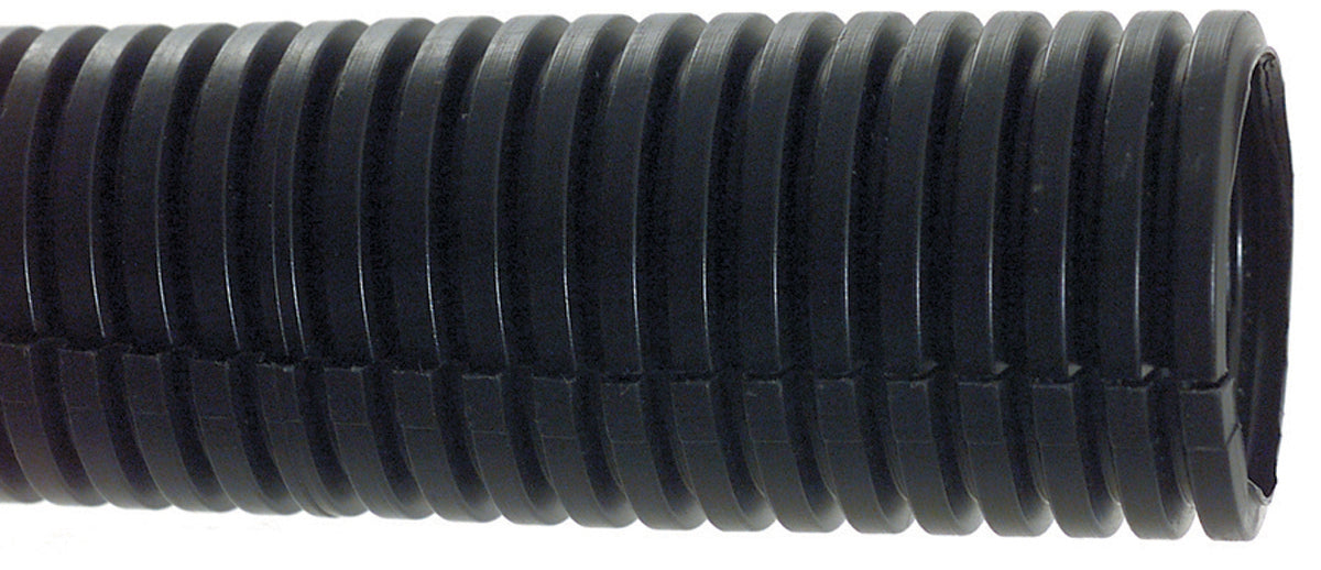 3/4 Inch x 50 ft Black Polyethylene Split Loom