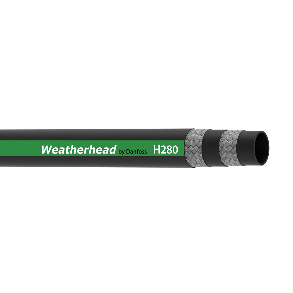 2 Inch ID x 2-1/2 Inch OD Synthetic Rubber High Pressure Weathershield™ Hydraulic Hose - Sold Per Foot