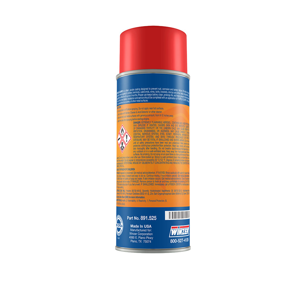 Winzer Purple-Guard Battery Protector - 11 Oz Net Wt. - Aerosol