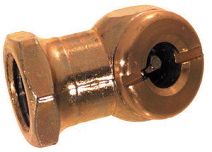 1/4 Inch Fnpt Brass Closed Hex Ball Foot Air Chuck