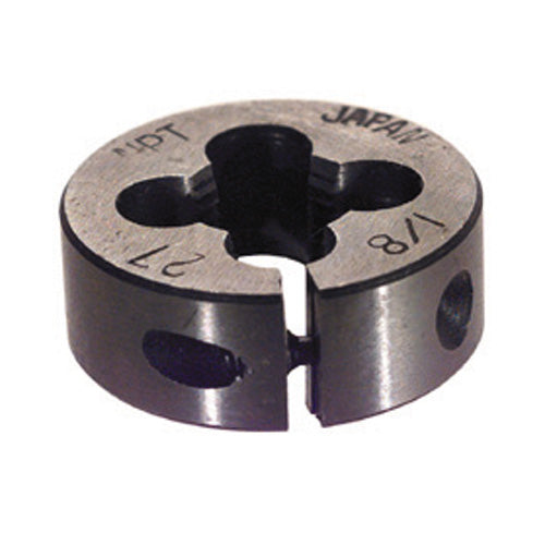 1/4-18 x 1-1/2 Inch Bright High Carbon Steel Type 415 Round Adjustable Die