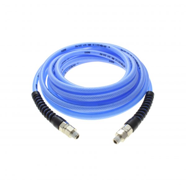 3/8 Inch Hose x 1/4 Npt x 50 ft. Polyurethane Braided Hose Assembly