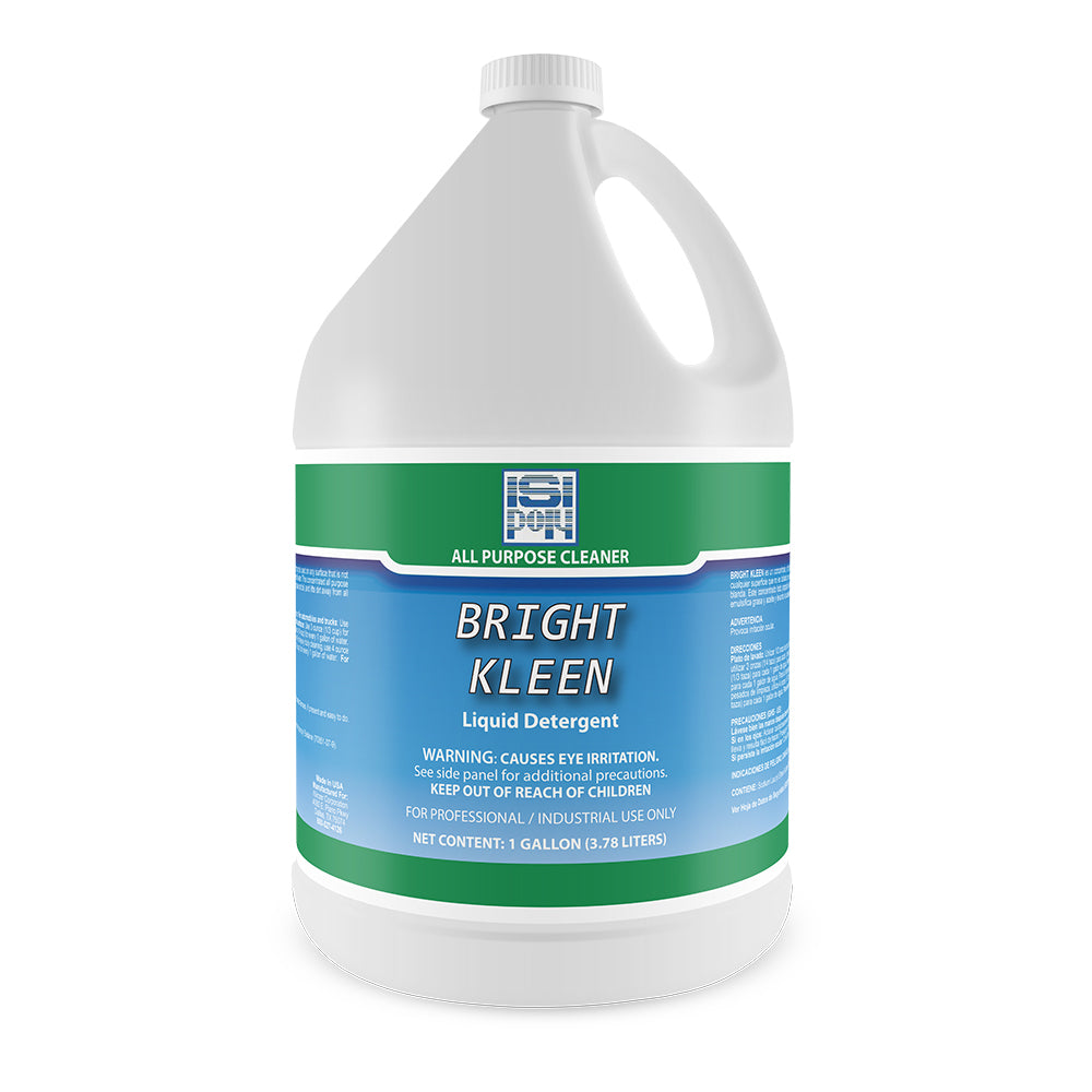 ISI Poly Bright Kleen Liquid Detergent - 1 Gallon
