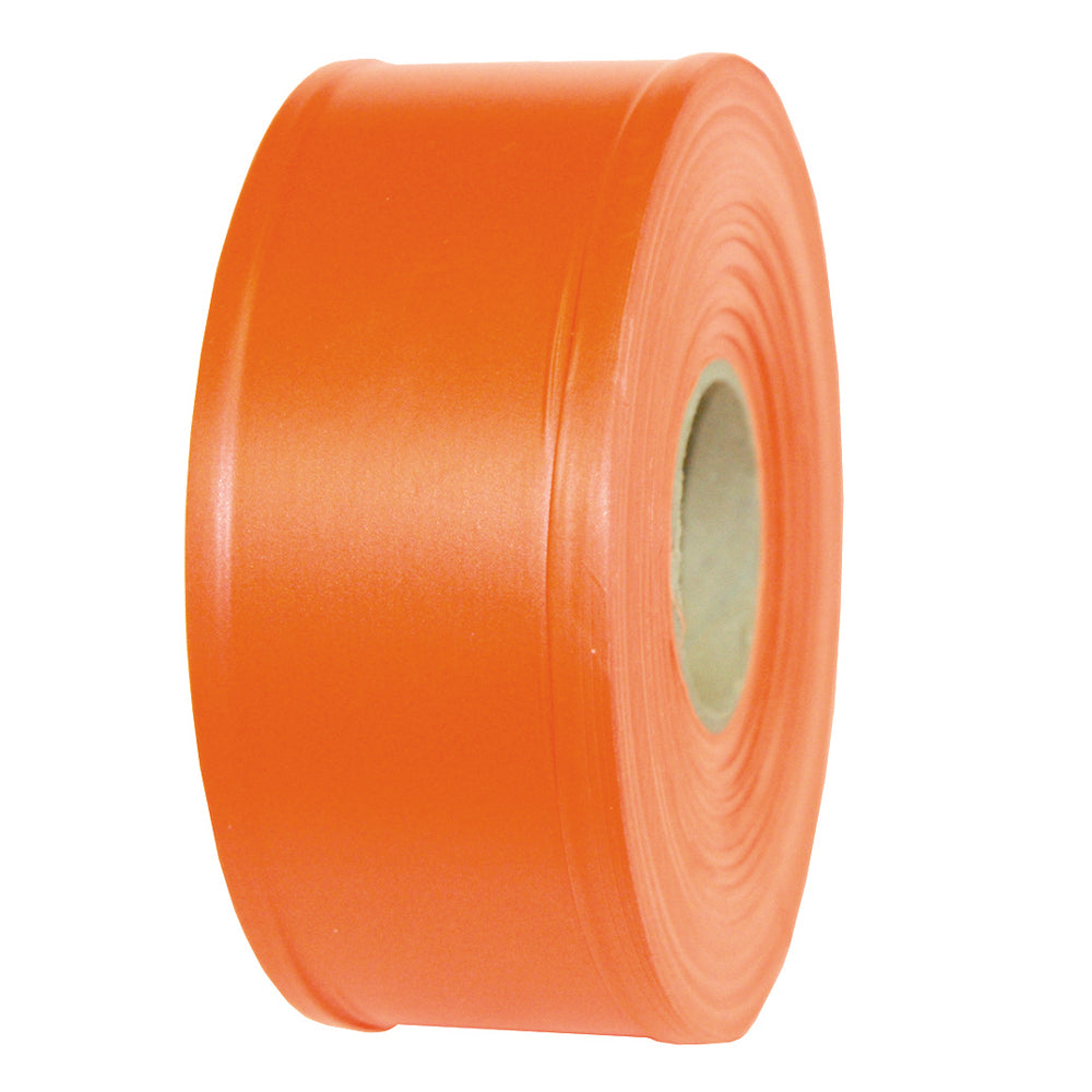 2 Inch x 600 ft Glo-Orange Pvc Flagging Tape