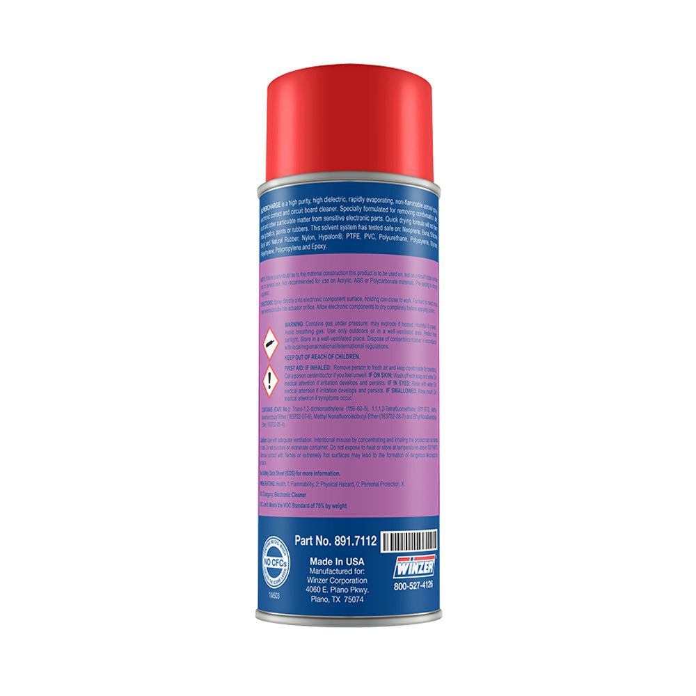 Winzer Supercharge No Flash Contact Cleaner - 10 oz - Aerosol