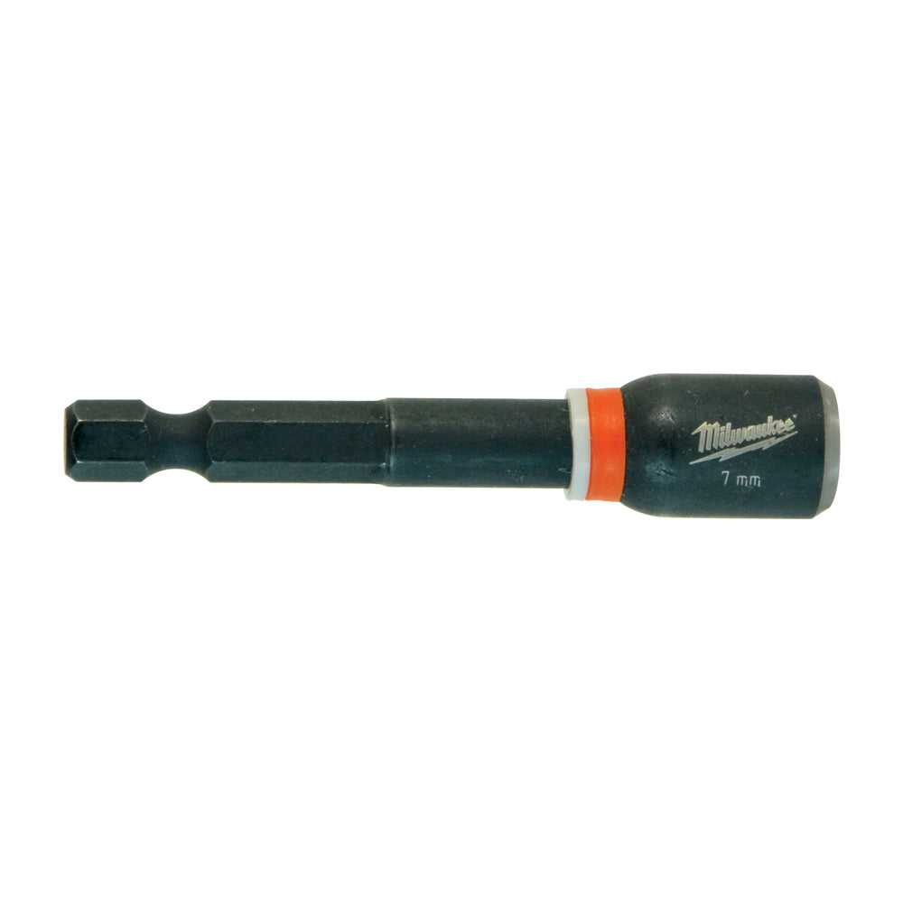 12 mm Drive 1/4 Inch Shank 2-9/16 Inch Length Steel Shockwave™ Impact Duty™ Magnetic Nut Driver