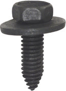5/16-18 x 1 Inch Coarse Black Phosphate Steel Ca Point Indented Hex Head Body Bolt With Free Spinning Washer