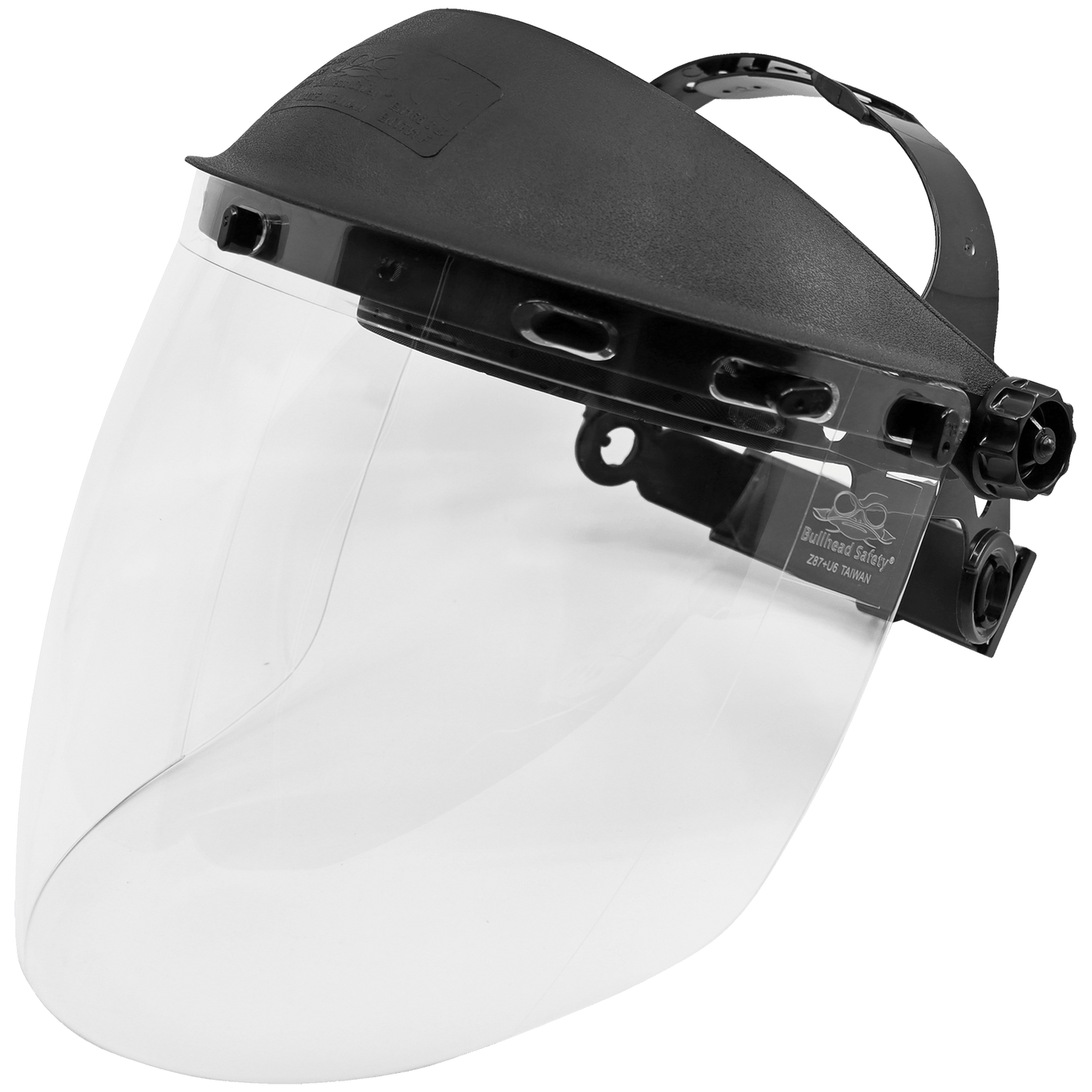 BullHead Safety Climbing Helmet/Hard Hat Face Shield - Clear (Shield Only)(Bracket 865.3.1207)