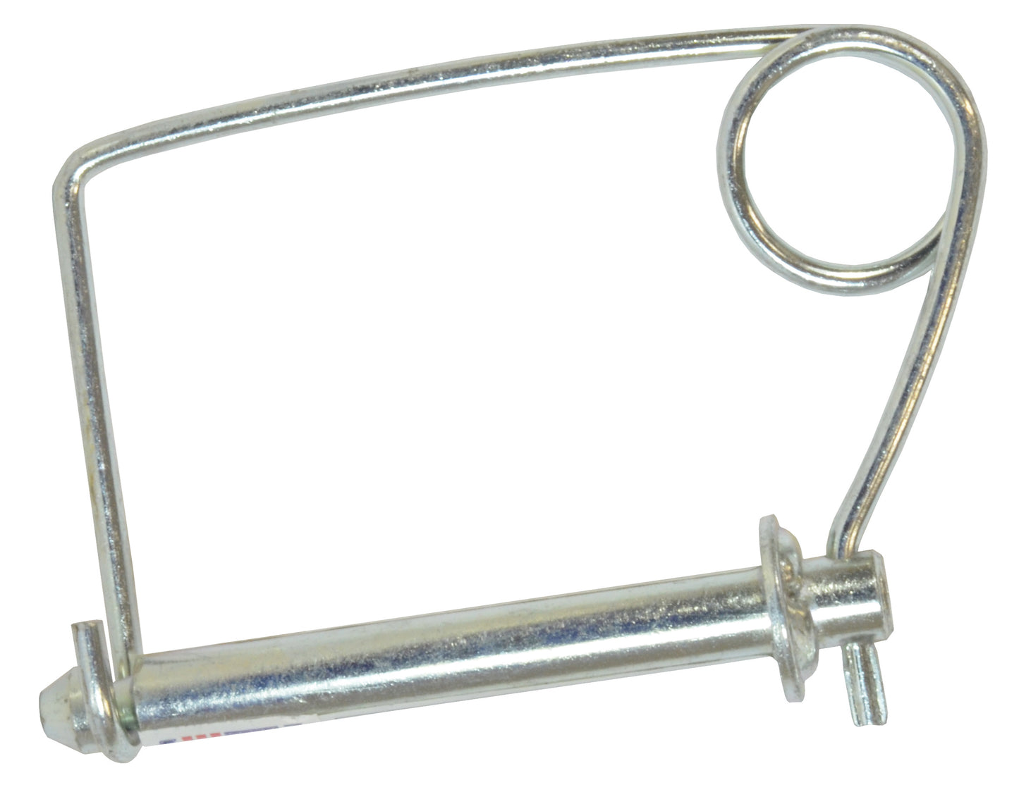 1/2 Inch x 0.177 Inch Wire x 3-1/2 Inch Zinc C1144 Steel Safety Spring Pin