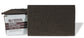 Standard Abrasives 6 x 9 Heavy-Duty Scuff Pad Brown Aluminum Oxide Box of 20 Pads