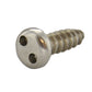 #6 x 1/2 Inch Stainless Steel Spanner Pan Head Tamper Resistant Sheet Metal Screw
