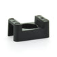 .59 Inch x .37 Inch x .27 Inch Small Cable Tie Screw Mount UV Black