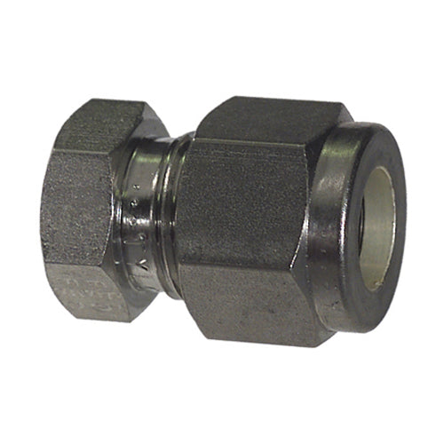 3/8 Inch Compression Tube T316 Stainless Steel Straight B-Lok Cap