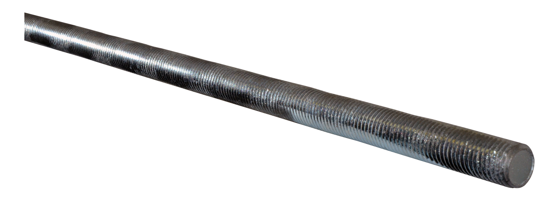 #6-32 x 3 Feet Coarse Zinc Plated A307 Grade A Threaded Rod